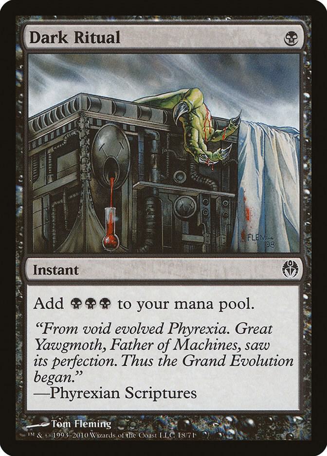 Dark Ritual 18/71 (Duel Decks: Phyrexia vs. the Coalition)  | Good Games Modbury