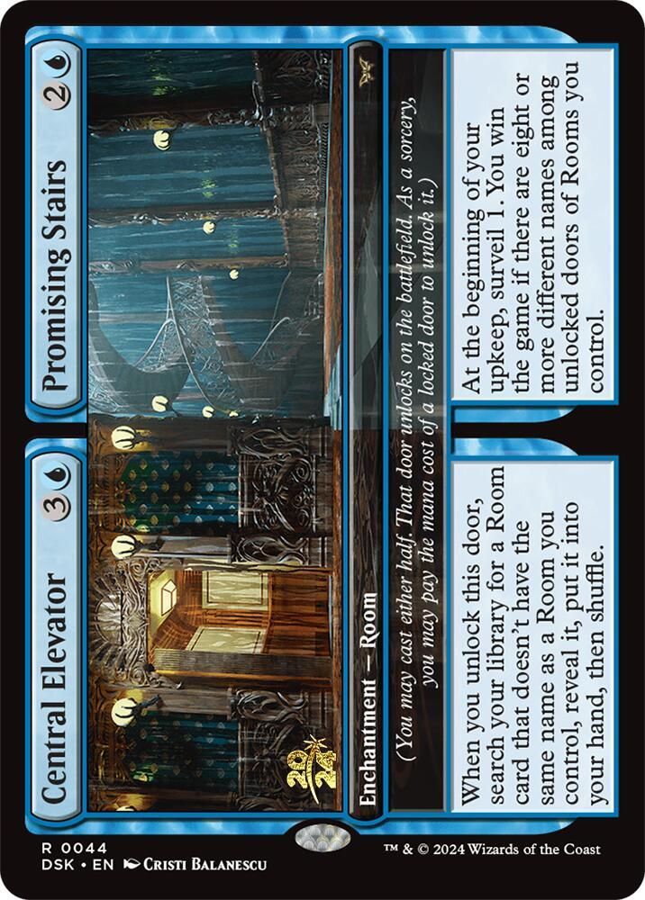 Central Elevator Promising Stairs 44s/180 (Prerelease Cards)  - Foil | Good Games Modbury