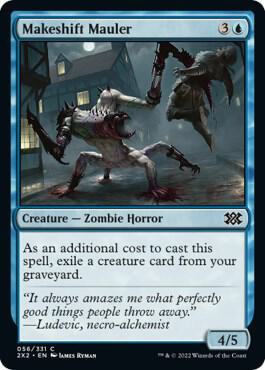 Makeshift Mauler 56/331 (Double Masters 2022)  - Foil | Good Games Modbury