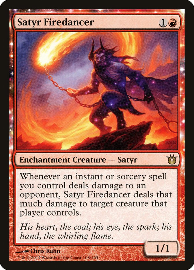 Satyr Firedancer 108/165 (Born of the Gods)  | Good Games Modbury