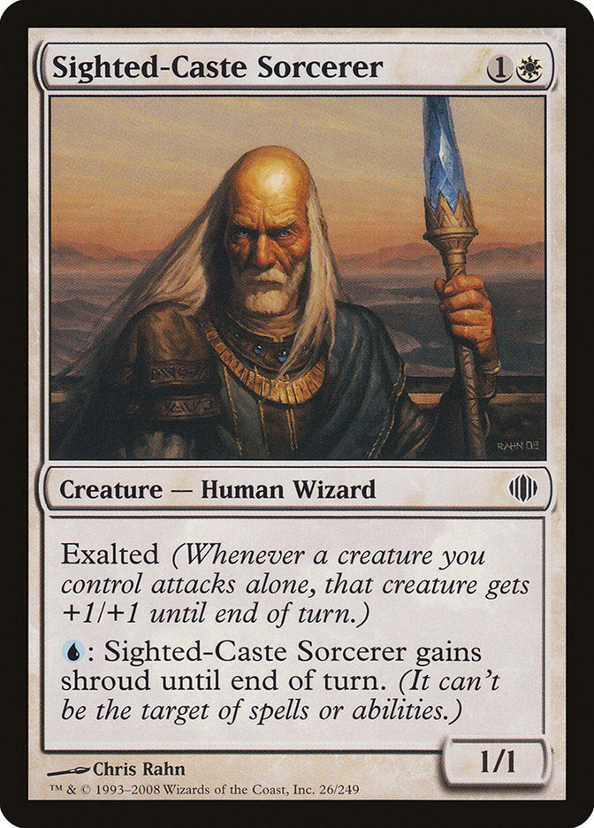 Sighted-Caste Sorcerer 26/249 (Shards of Alara)  | Good Games Modbury