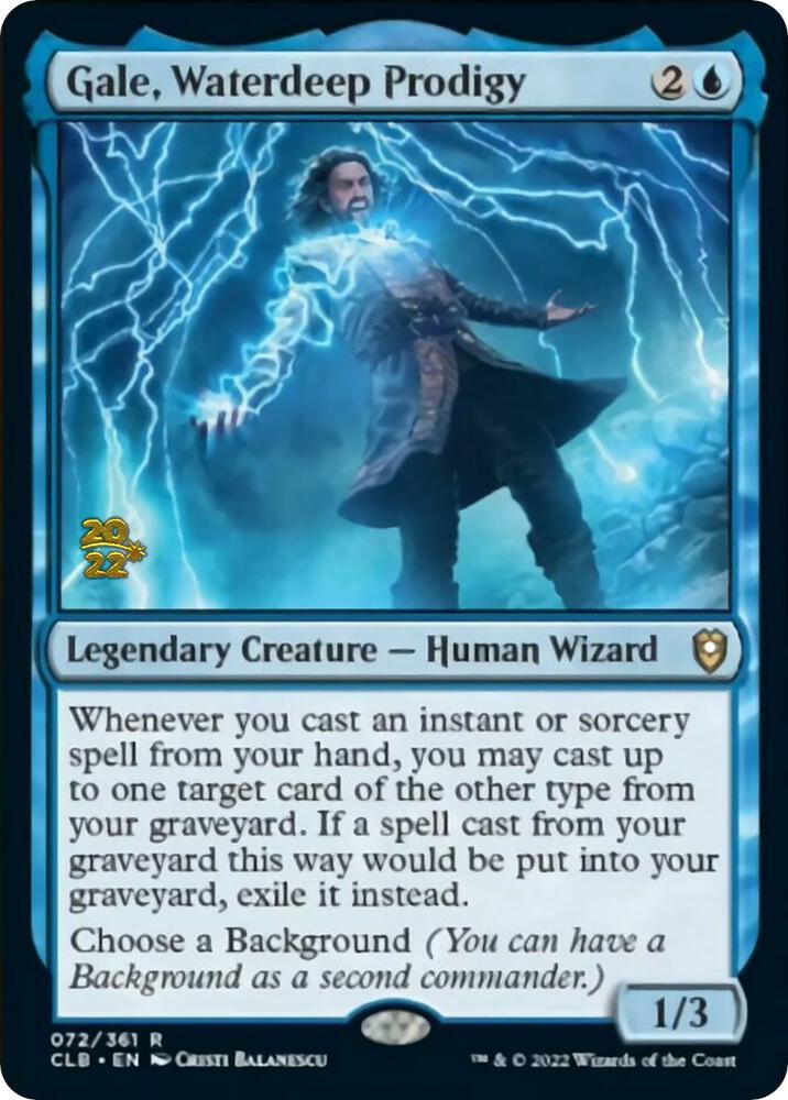 Gale Waterdeep Prodigy 72s/108 (Prerelease Cards)  - Foil | Good Games Modbury