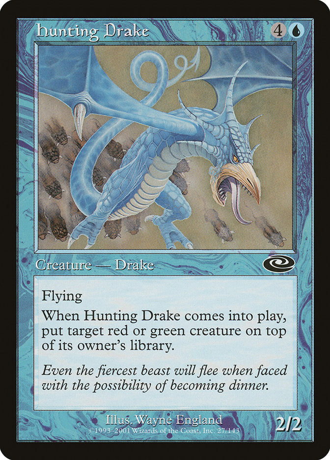 Hunting Drake 27/143 (Planeshift)  - Foil | Good Games Modbury