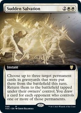 Sudden Salvation Extended Art 48/38 (Commander: Innistrad: Crimson Vow)  | Good Games Modbury