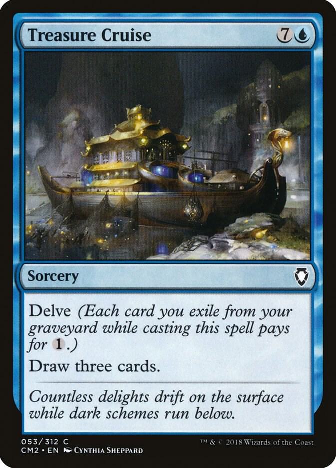 Treasure Cruise 53/312 (Commander Anthology Volume II)  | Good Games Modbury