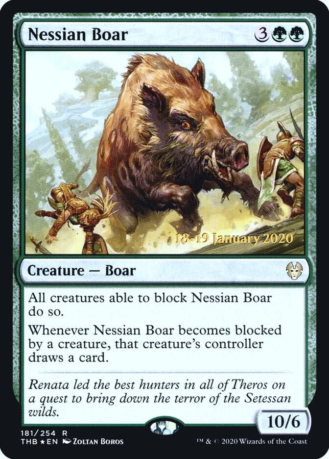Nessian Boar 181s/137 (Prerelease Cards)  - Foil | Good Games Modbury