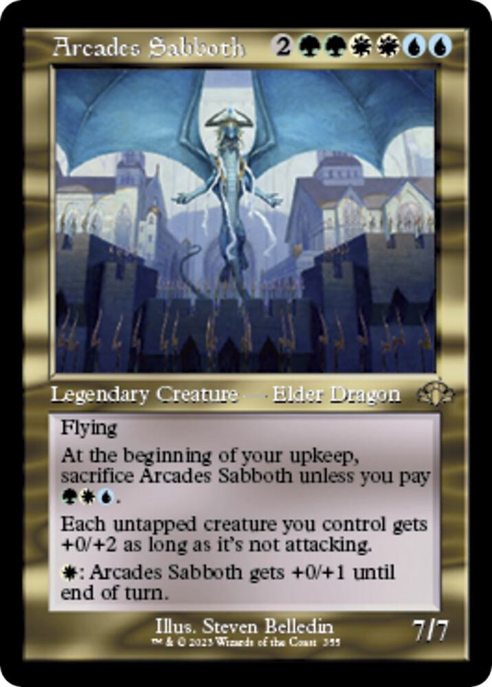 Arcades Sabboth 355/261 (Dominaria Remastered)  - Retro | Good Games Modbury