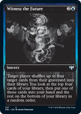 Witness the Future 357/534 (Innistrad: Double Feature)  | Good Games Modbury