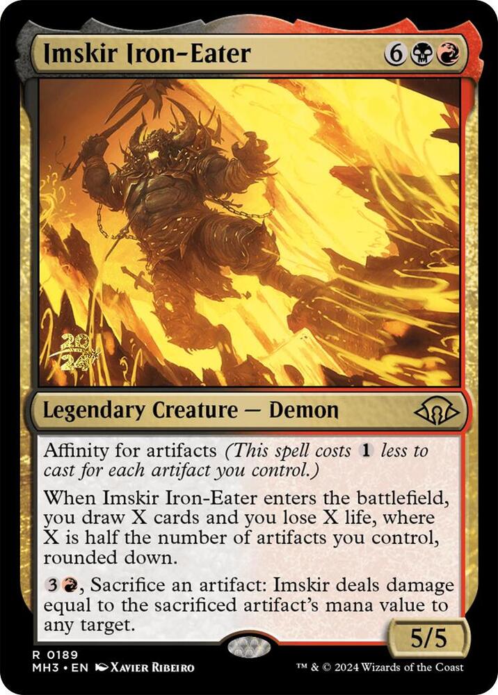 Imskir Iron Eater 189s/90 (Prerelease Cards)  - Foil | Good Games Modbury