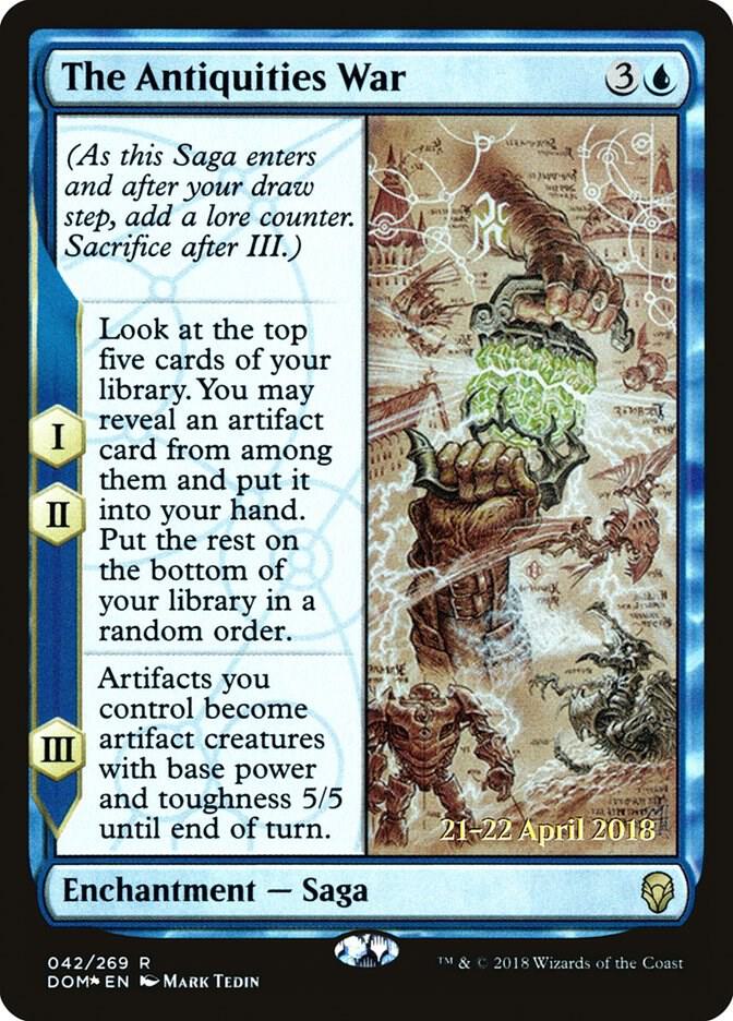 The Antiquities War 42s/118 (Prerelease Cards)  - Foil | Good Games Modbury