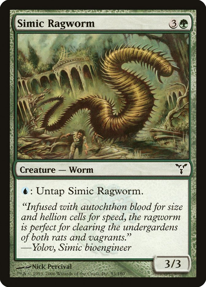 Simic Ragworm [Dissension] | Good Games Modbury