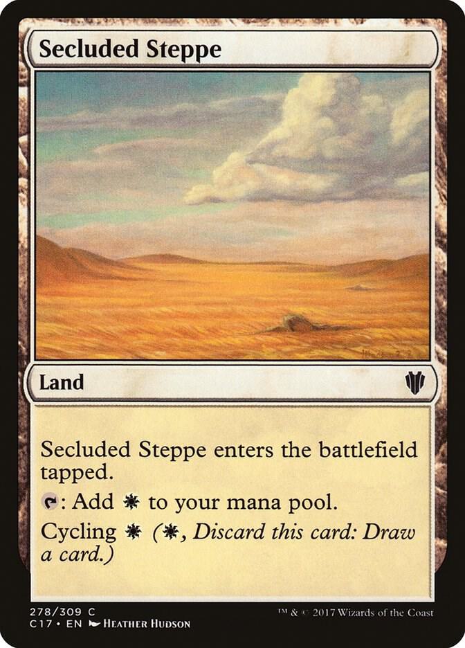 Secluded Steppe 278/309 (Commander 2017)  | Good Games Modbury