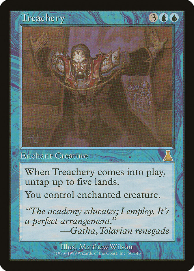 Treachery 50/143 (Urza's Destiny)  | Good Games Modbury