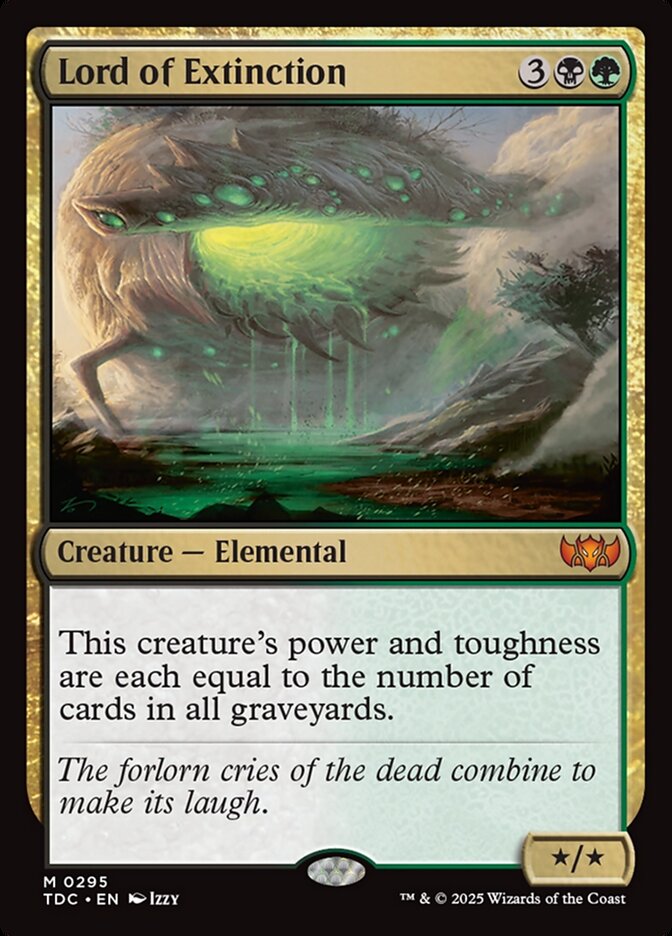 Lord of Extinction 295 (Commander: Tarkir: Dragonstorm)  | Good Games Modbury