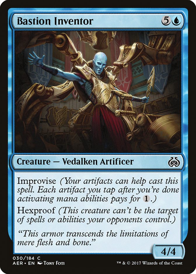 Bastion Inventor 30/184 (Aether Revolt)  - Foil | Good Games Modbury