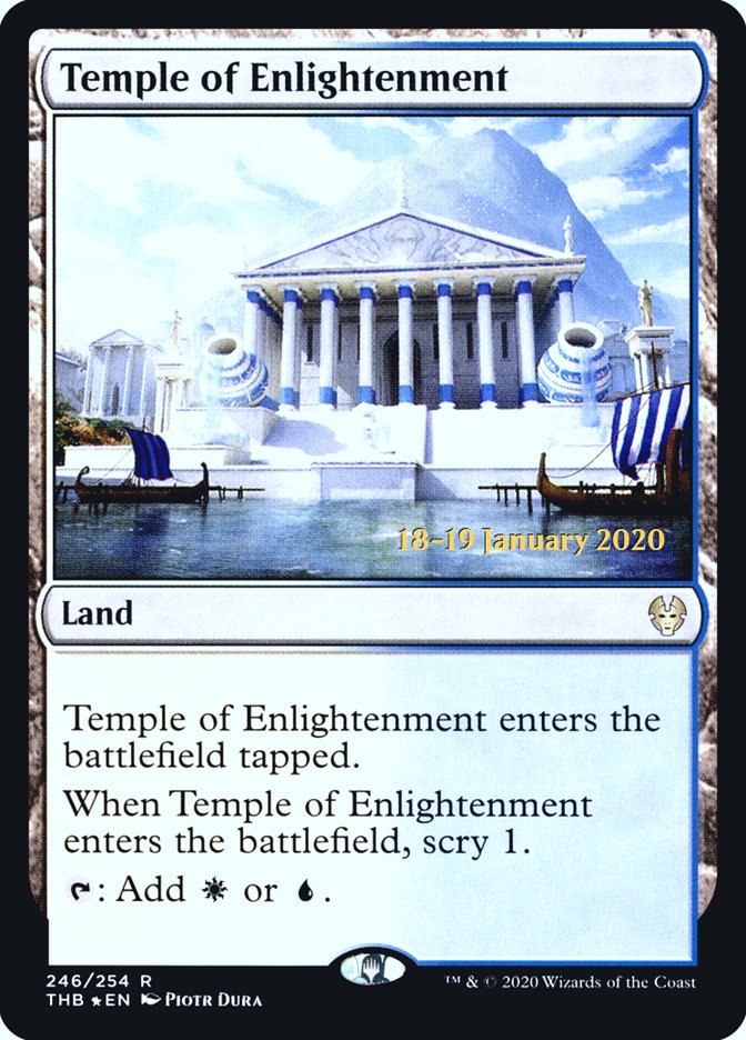 Temple of Enlightenment [Theros Beyond Death Prerelease Promos] | Good Games Modbury