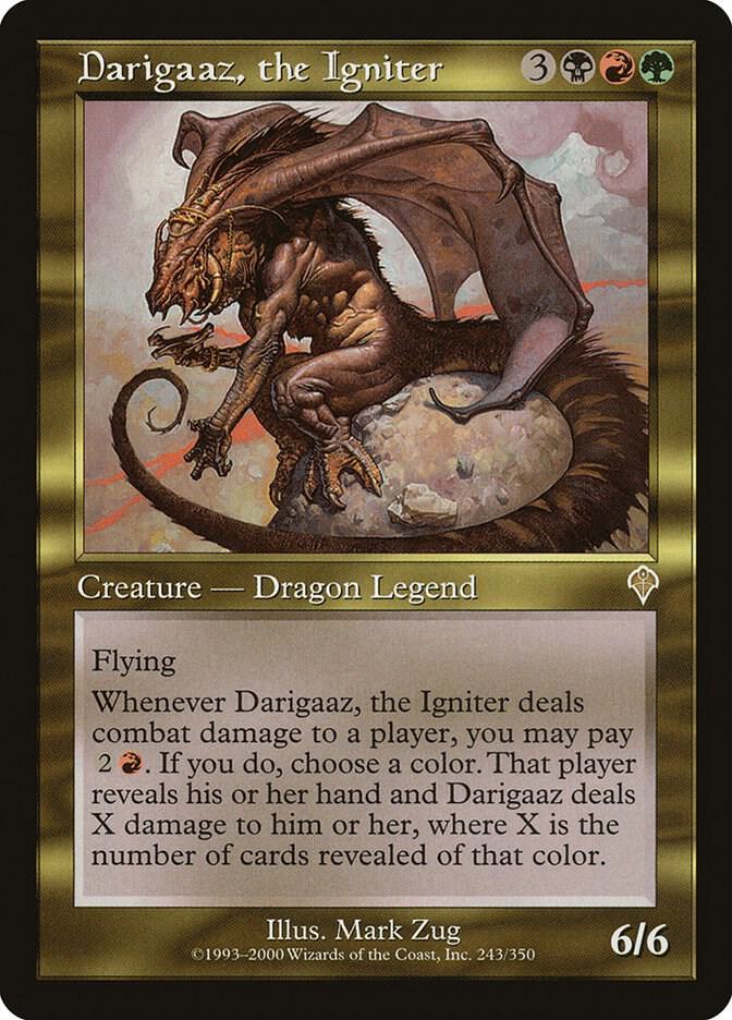 Darigaaz, the Igniter 243/350 (Invasion)  | Good Games Modbury