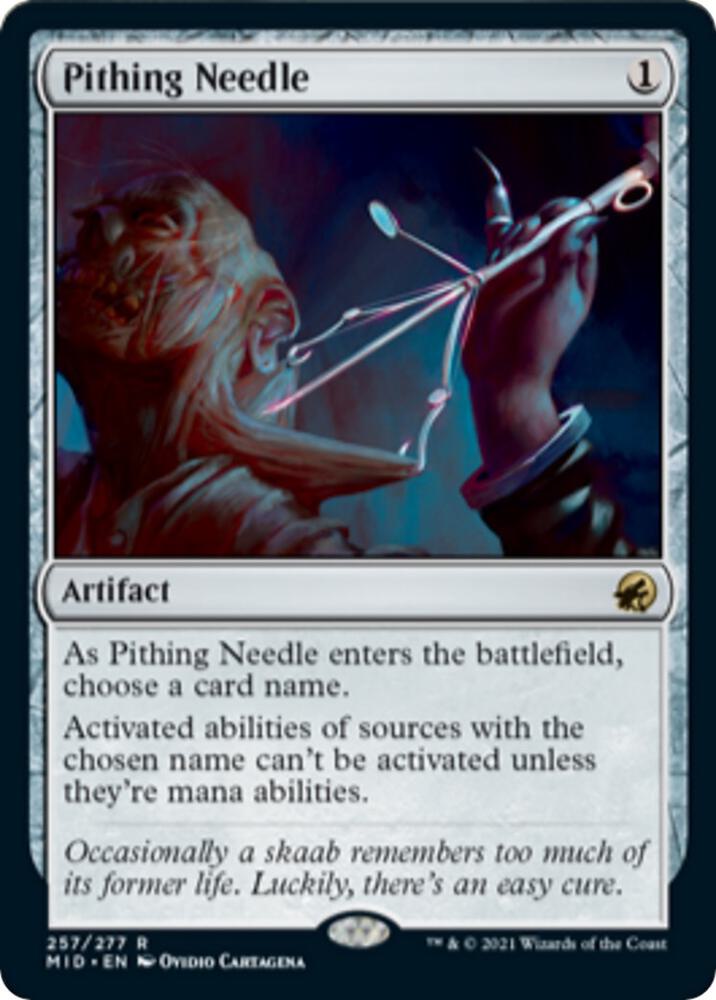 Pithing Needle 257 (Innistrad: Midnight Hunt)  | Good Games Modbury