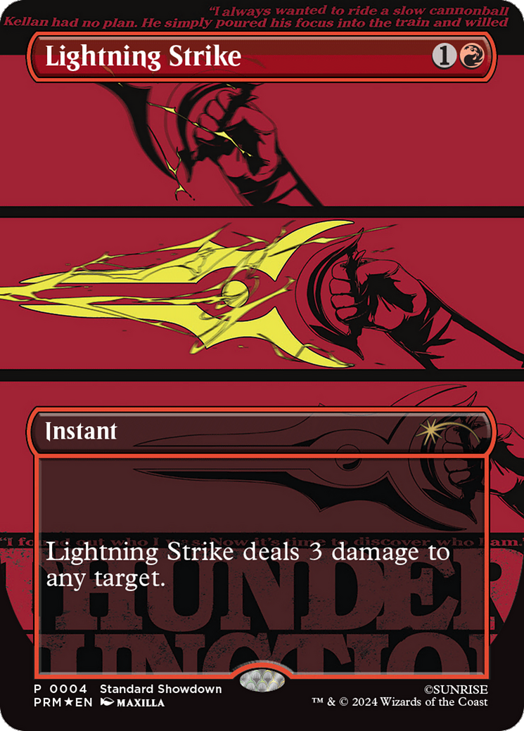 Lightning Strike [Standard Showdown Promos] | Good Games Modbury