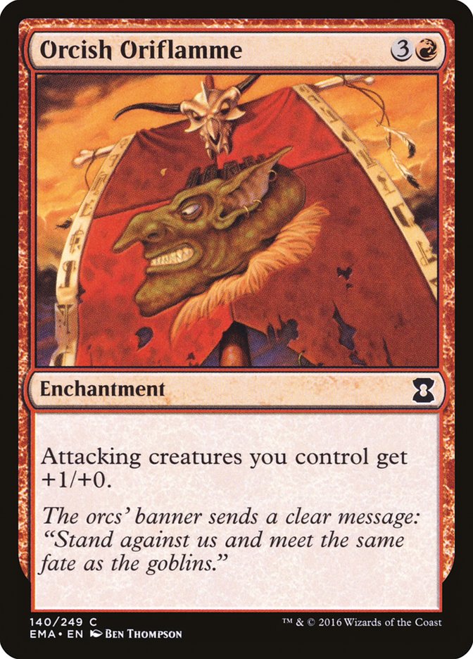 Orcish Oriflamme 140/249 (Eternal Masters)  | Good Games Modbury
