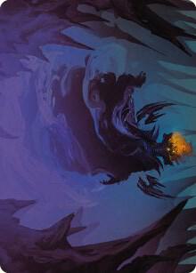 Sauron the Necromancer Art Card 42 (Art Series: Universes Beyond: The Lord of the Rings: Tales of Middle-earth)  | Good Games Modbury