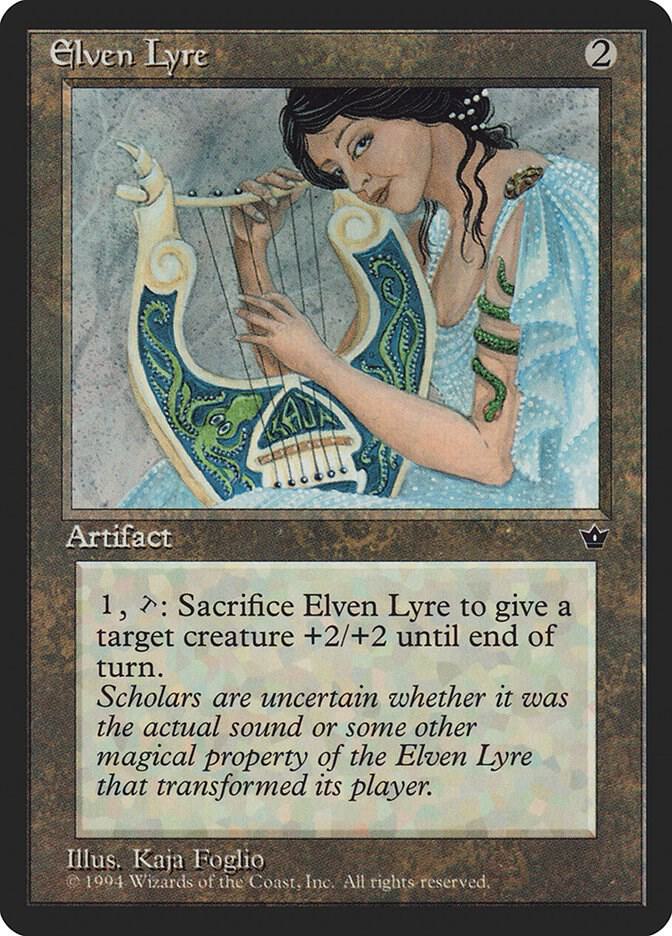 Elven Lyre 87/187 (Fallen Empires)  | Good Games Modbury