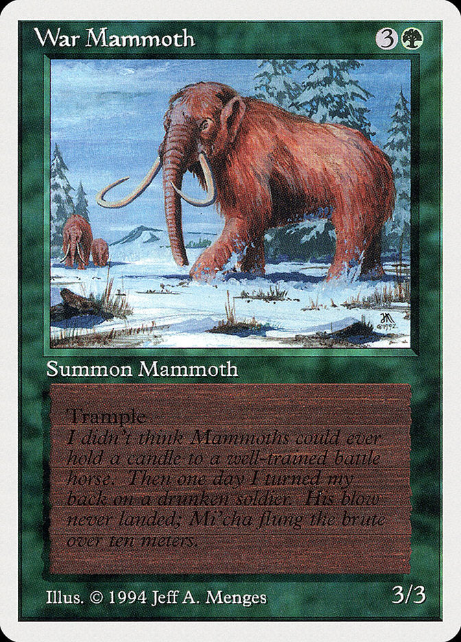 War Mammoth [Summer Magic / Edgar] | Good Games Modbury