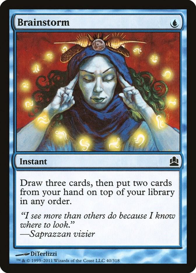 Brainstorm 40 (Commander)  | Good Games Modbury