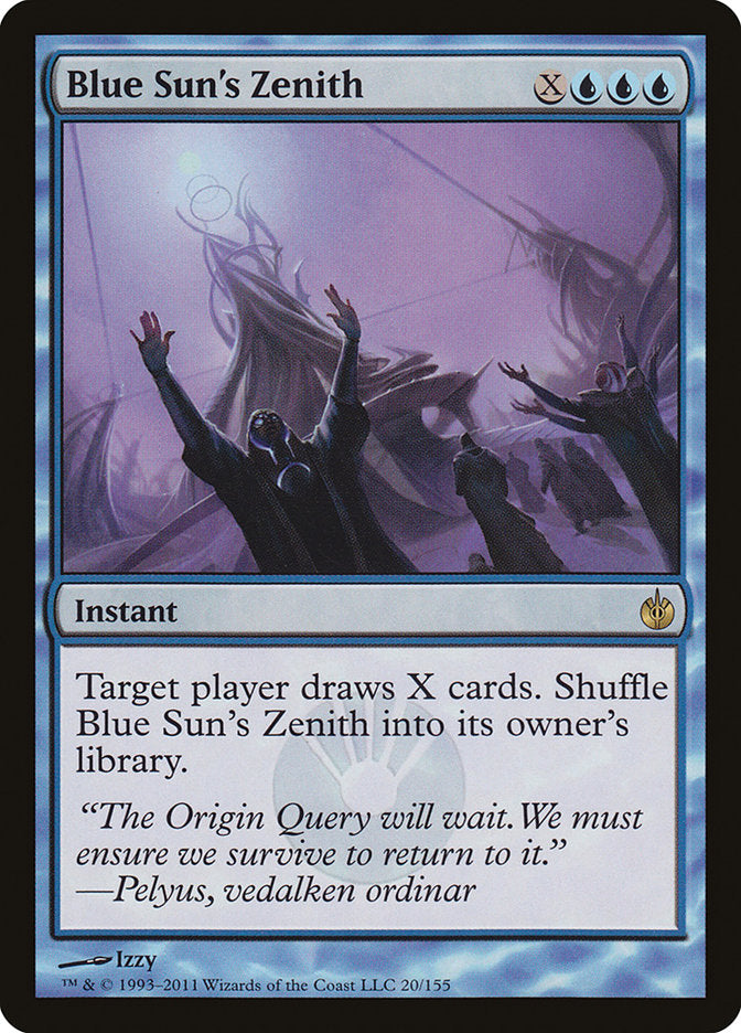 Blue Sun's Zenith [Mirrodin Besieged] | Good Games Modbury