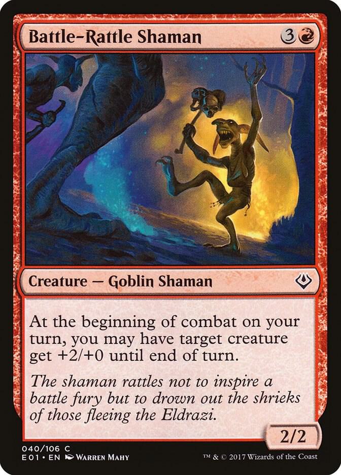 Battle-Rattle Shaman 40/106 (Archenemy: Nicol Bolas)  | Good Games Modbury