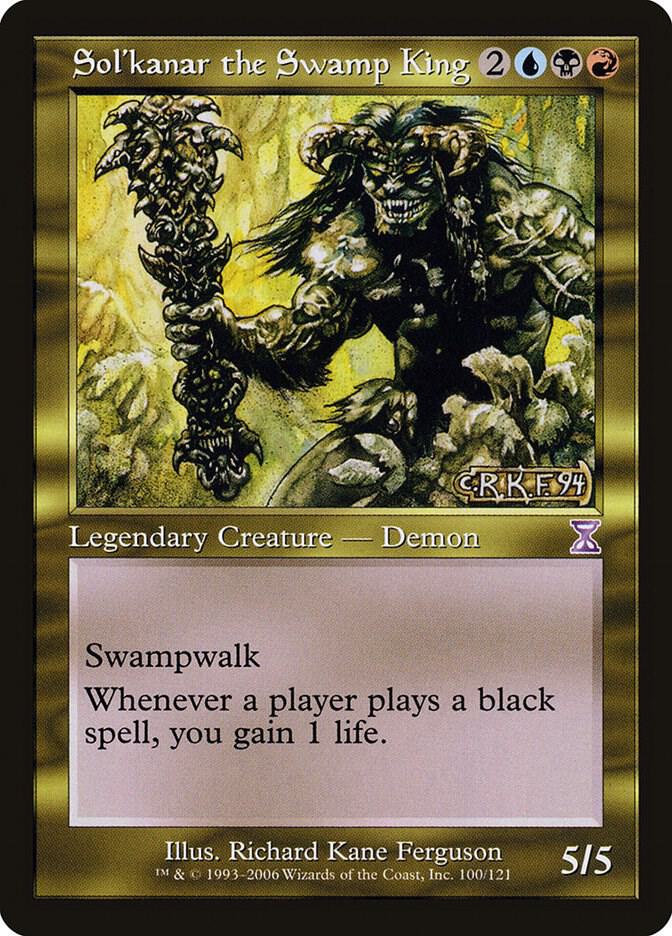 Sol'kanar the Swamp King 100/121 (Timeshifted)  - Foil | Good Games Modbury