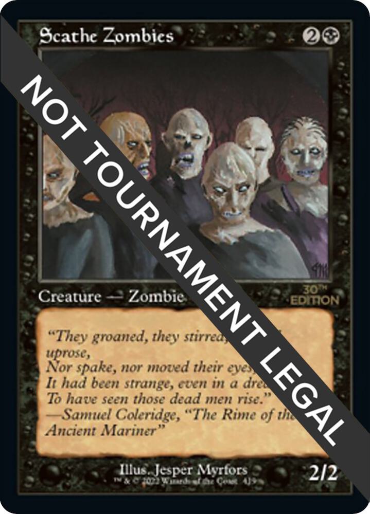 Scathe Zombies Retro Frame 419/594 (30th Anniversary Edition)  | Good Games Modbury