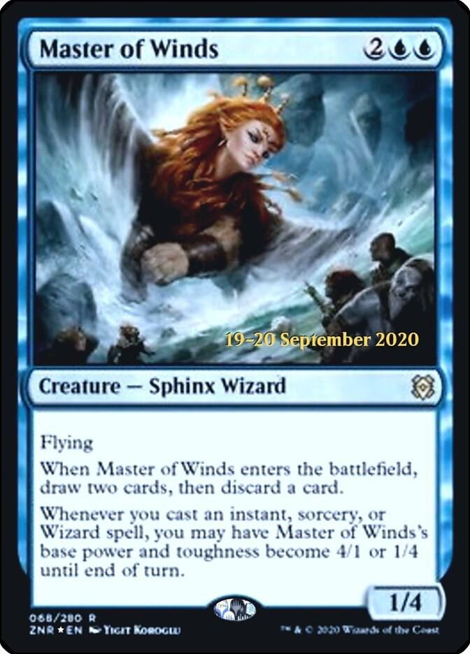 Master of Winds 68s/169 (Prerelease Cards)  - Foil | Good Games Modbury