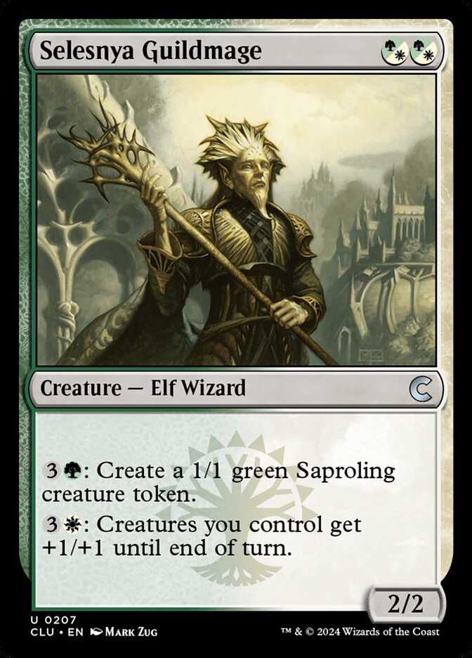Selesnya Guildmage 207/284 (Ravnica: Clue Edition)  | Good Games Modbury