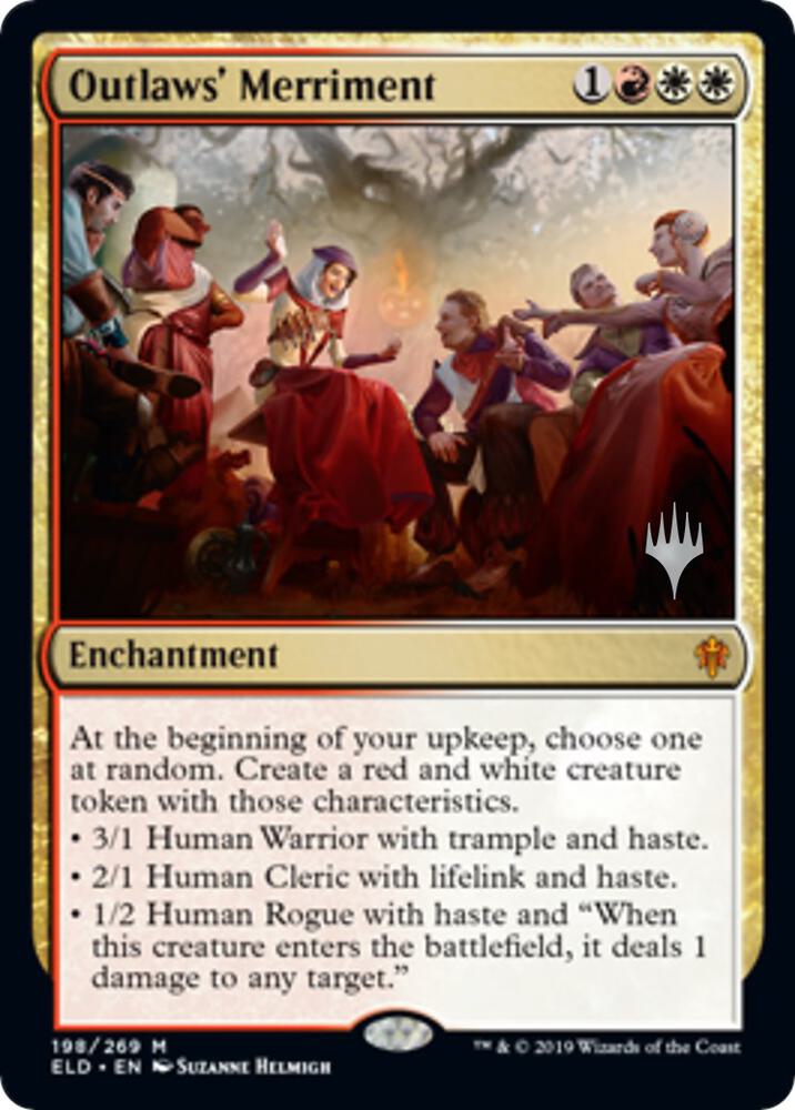 Outlaws Merriment 198p/152 (Promo Pack: Throne of Eldraine)  | Good Games Modbury