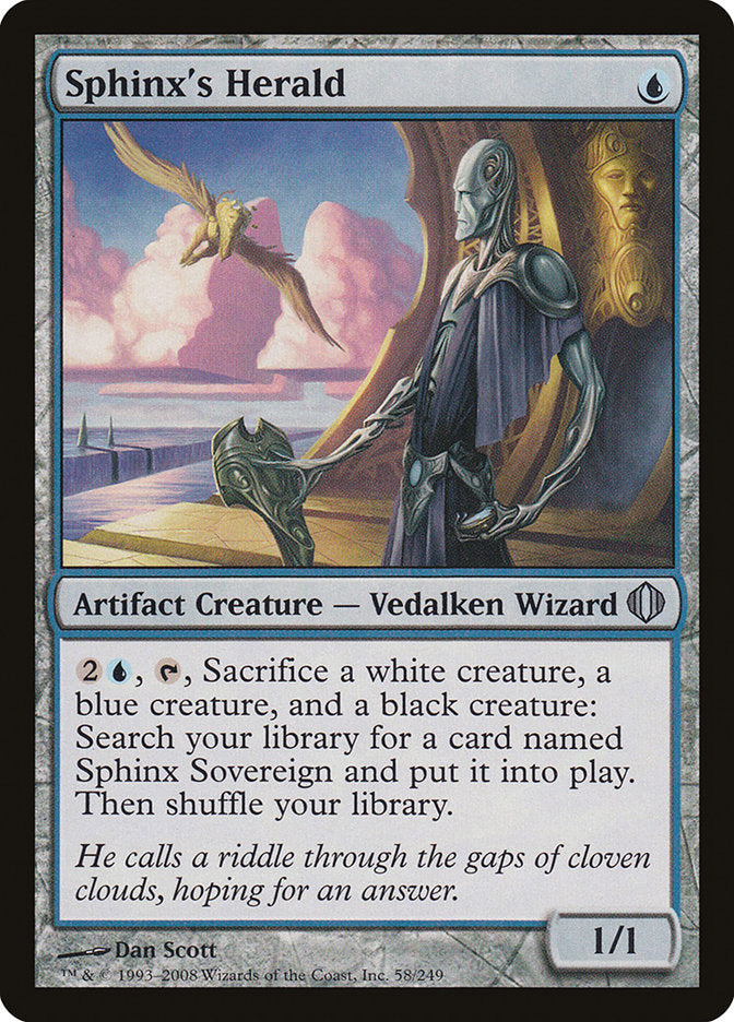Sphinx's Herald 58/249 (Shards of Alara)  - Foil | Good Games Modbury
