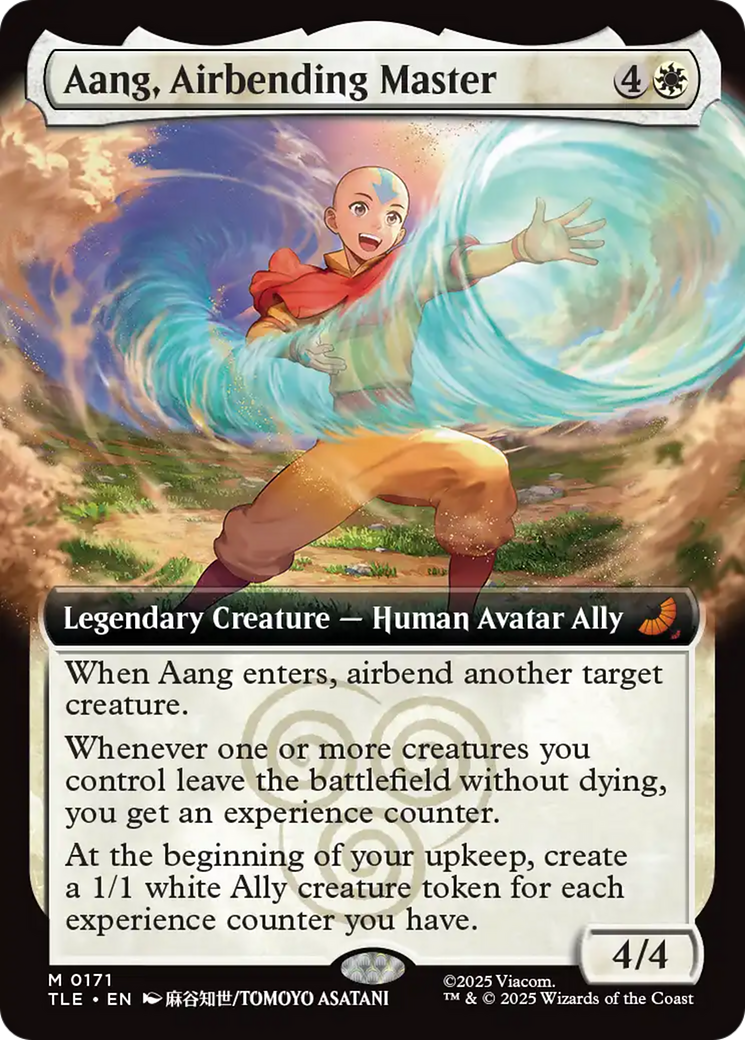 Aang, Airbending Master (Extended Art) [Avatar: The Last Airbender: Eternal-Legal] | Good Games Modbury