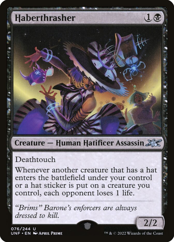 Haberthrasher 76/244 (Unfinity)  - Foil | Good Games Modbury