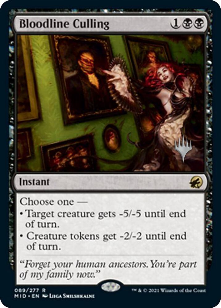 Bloodline Culling 89p/171 (Promo Pack: Innistrad: Midnight Hunt)  | Good Games Modbury