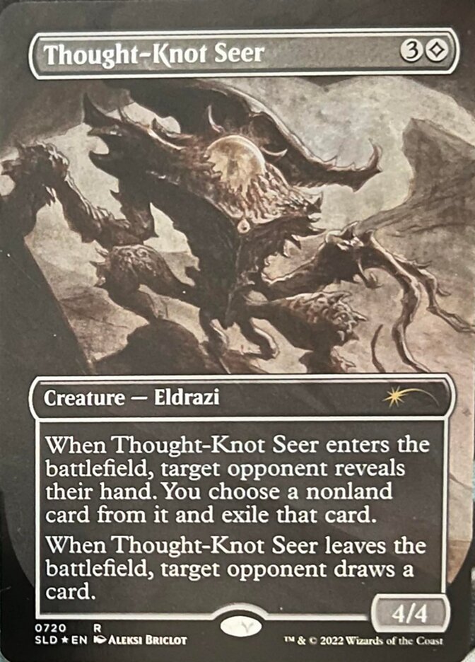 Thought-Knot Seer (720) (Borderless) [Secret Lair Drop Promos] | Good Games Modbury