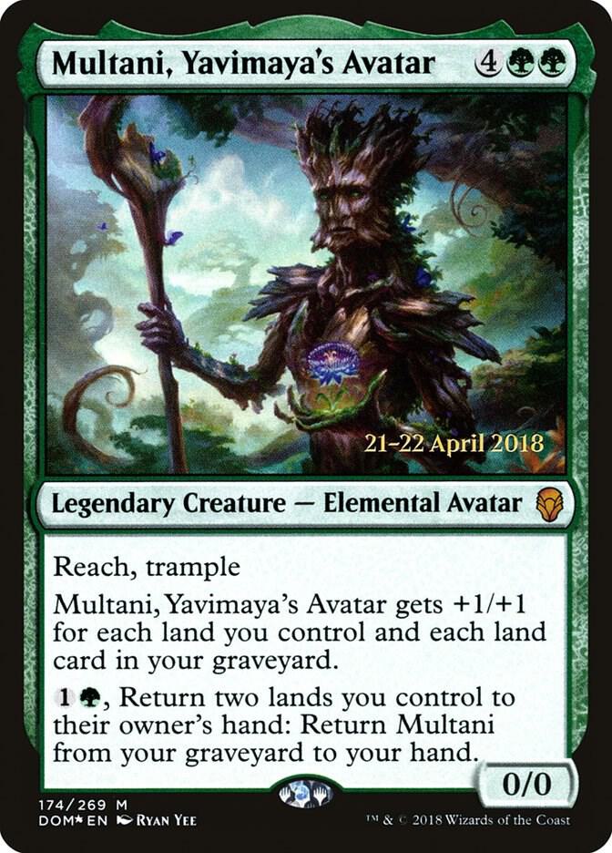 Multani Yavimayas Avatar 174s/118 (Prerelease Cards)  - Foil | Good Games Modbury
