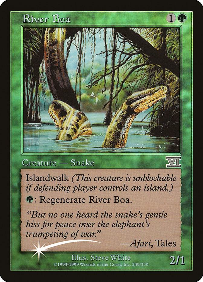 River Boa 1/350 (FNM Promos)  - Foil | Good Games Modbury