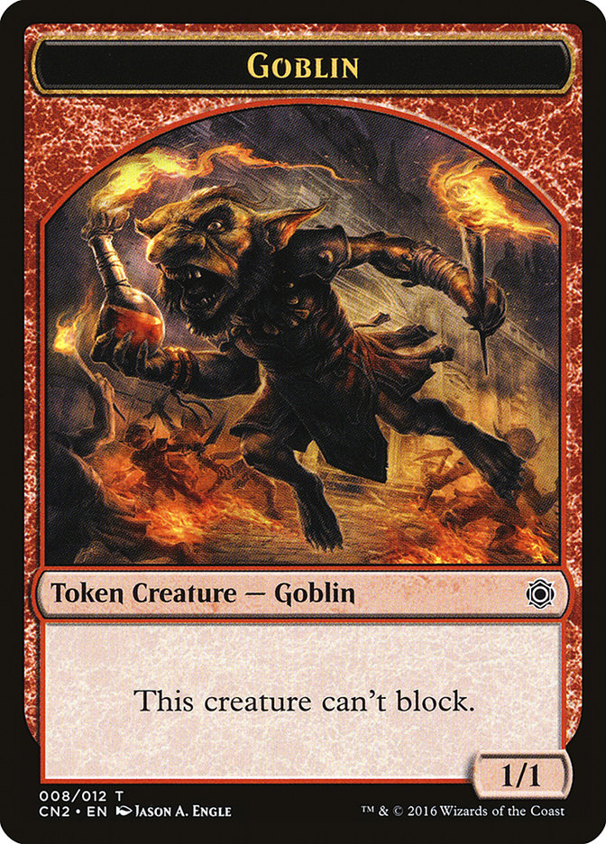 Goblin Token [Conspiracy: Take the Crown Tokens] | Good Games Modbury