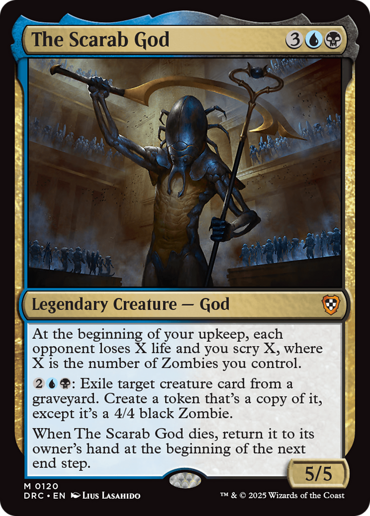 The Scarab God [Aetherdrift Commander] | Good Games Modbury