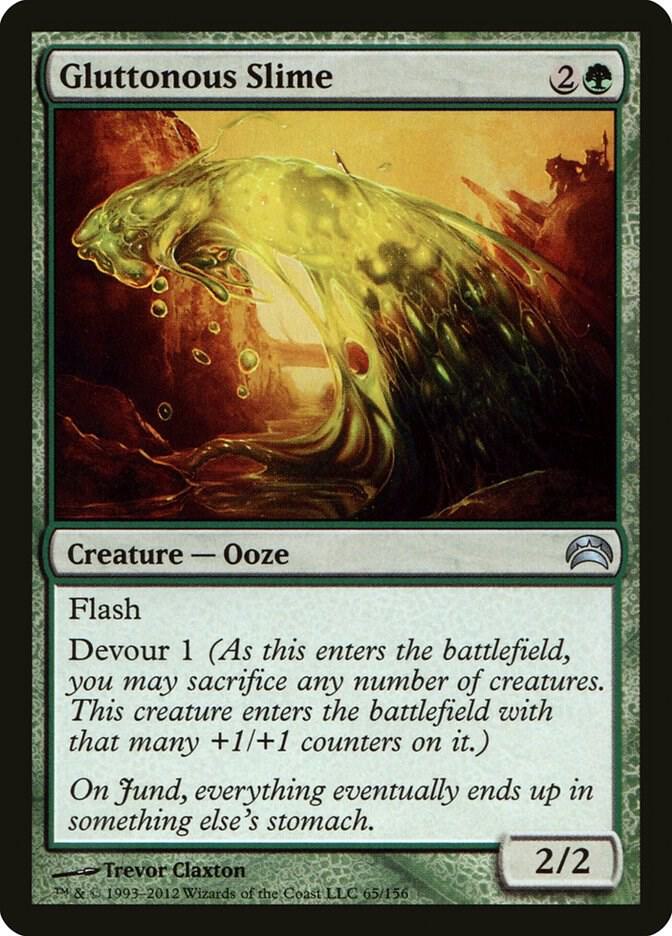 Gluttonous Slime 65/156 (Planechase 2012)  | Good Games Modbury