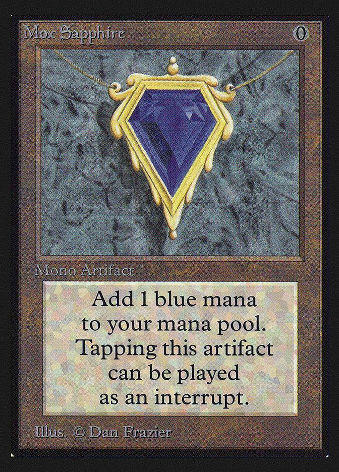 Mox Sapphire [Collectors' Edition] | Good Games Modbury