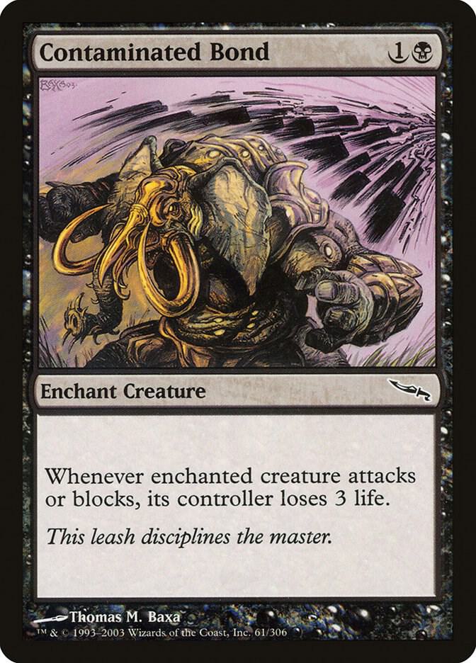 Contaminated Bond 61/306 (Mirrodin)  - Foil | Good Games Modbury