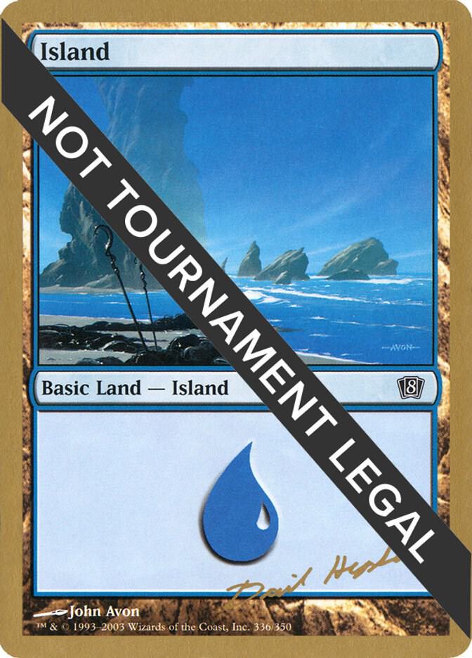 Island 336 2003 Dave Humpherys 8ED dh336/142 (World Championship Decks)  | Good Games Modbury