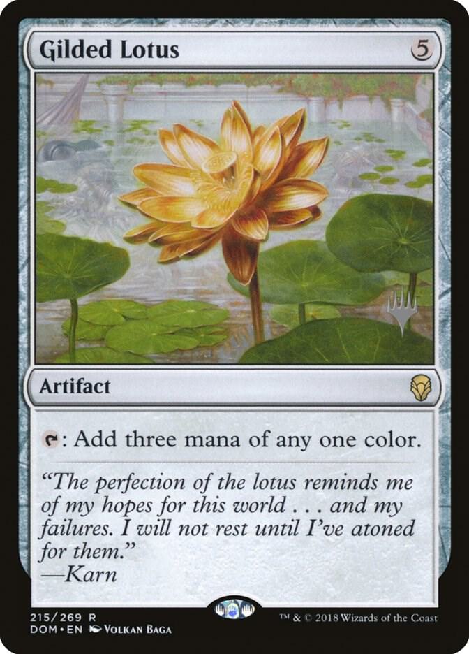 Gilded Lotus 215 (Promo Pack: Core Set 2020)  - Foil | Good Games Modbury