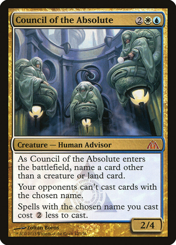 Council of the Absolute 62/156 (Dragon's Maze)  - Foil | Good Games Modbury